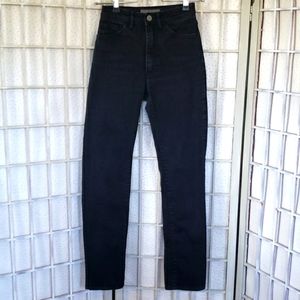 Acne black jeans 26 tube cash storlek